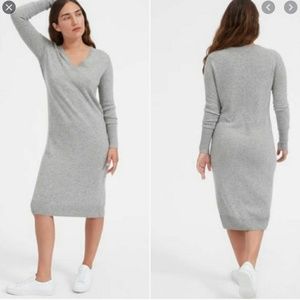 Everlane Cashmere Midi Sweater Dress